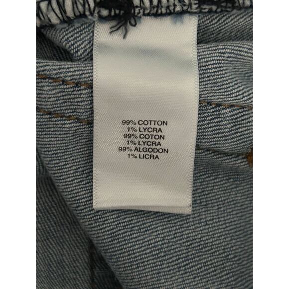 NWOT Kenneth Cole Reaction Straight Leg Ankle Med Wash Denim Mid-Rise Jeans -10 - Picture 7 of 14